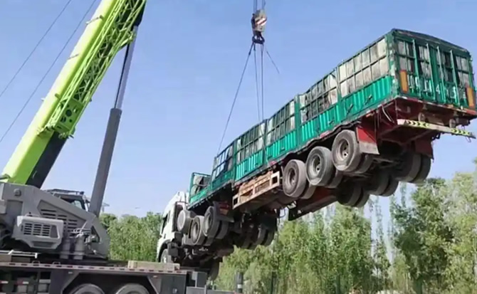 和田道路脱困救援案例